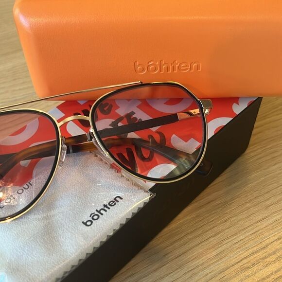 NWT BÔHTEN5 Bond Rose Sunglasses - Picture 2 of 11